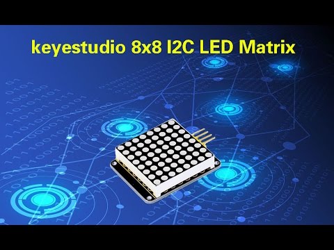 KS0064 keyestudio 8*8 I2C LED Matrix