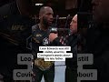Leon was still upset about Colby’s words about his father #UFC296
