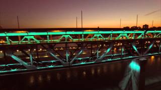 preview picture of video 'Edmonton Light the Bridge! DRONE!'
