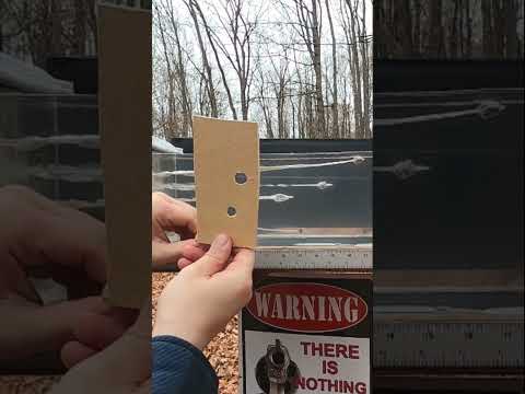 One Round to Rule: Speer Gold Dot's 100 grain 327 Federal Magnum load test fired into Ballistic Gel