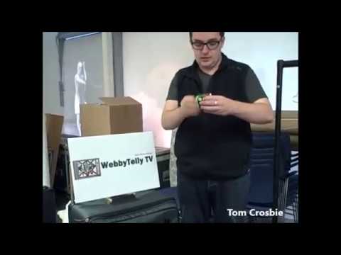 WebbyTelly Ident Film: Tom Crosbie - The Amazing Rubik's Cube Guy!