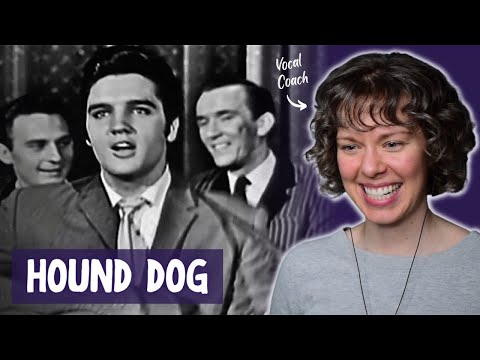 We're finally talking about The King! Vocal Analysis of Elvis Presley performing "Hound Dog" in 1956
