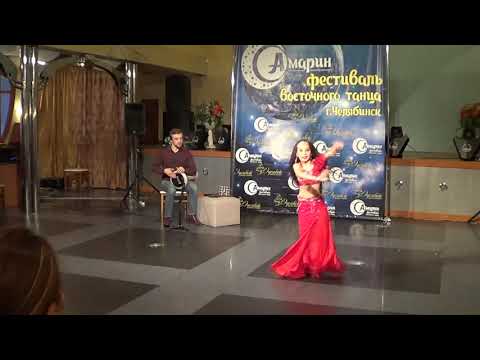 Belly Dance Drum Solo Tabla Solo Improvisation Evgeny Strelnikov Yunusova Arina