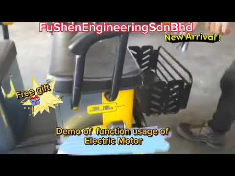 FUSHEN...Demo NEW ARRIVAL VIDEO USAGE FUNCTION OF 3 Wheel Electric Motor