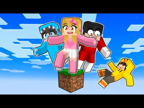 MINECRAFT, ALI PREŽIVLJAVAMO NA JEDNOM BLOKU!