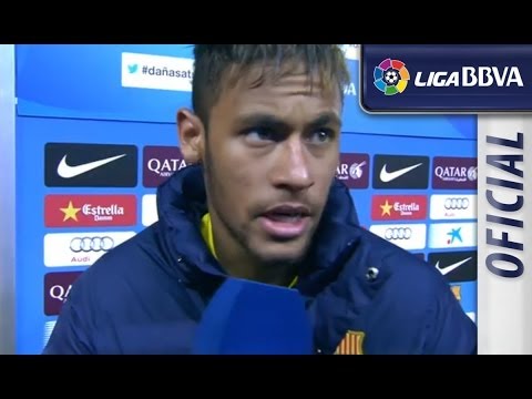 Entrevista | Interview Neymar tras el FC Barcelona (3-0) Celta de Vigo - سلتيك برشلونة - HD
