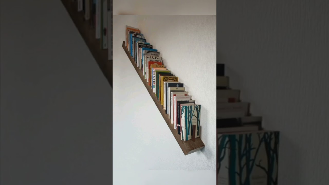 Book Shelf Ideas #books #shelfs #shorts #library #book #wooden #home #decor #wall #art #interior
