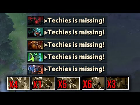 When Pos5 Techies destroy all lane!! MOST SCARIEST POS5 TECHIES IN 7.31!!