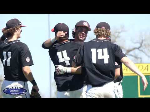 2023 NSIC Baseball Tournament MVP Sam Riola of St. Cloud State