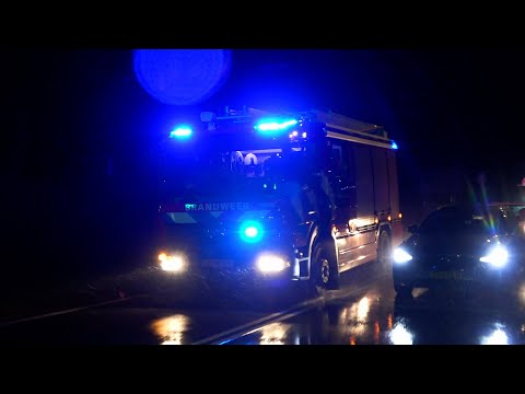 [Primeur & Eerste uitruk]  P1, Brandweer Assen [TS 03-8231] naar GRIP 1 gaslekkage Torenlaan Assen