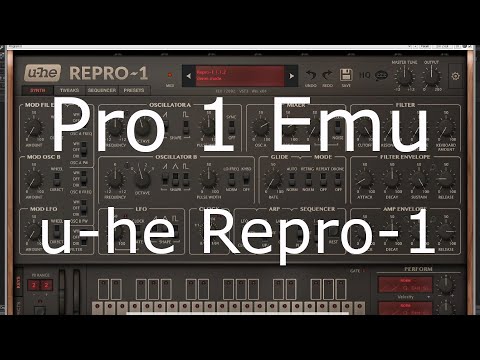 Repro-1 Synth  by u-he (No Talking)