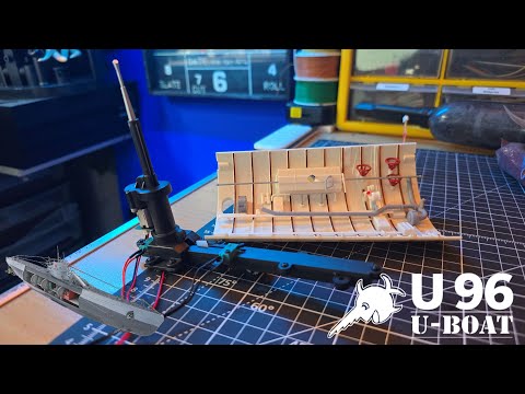 Build the 1:48 Scale U96 U-Boat - Pack 19 - Stages 73-76