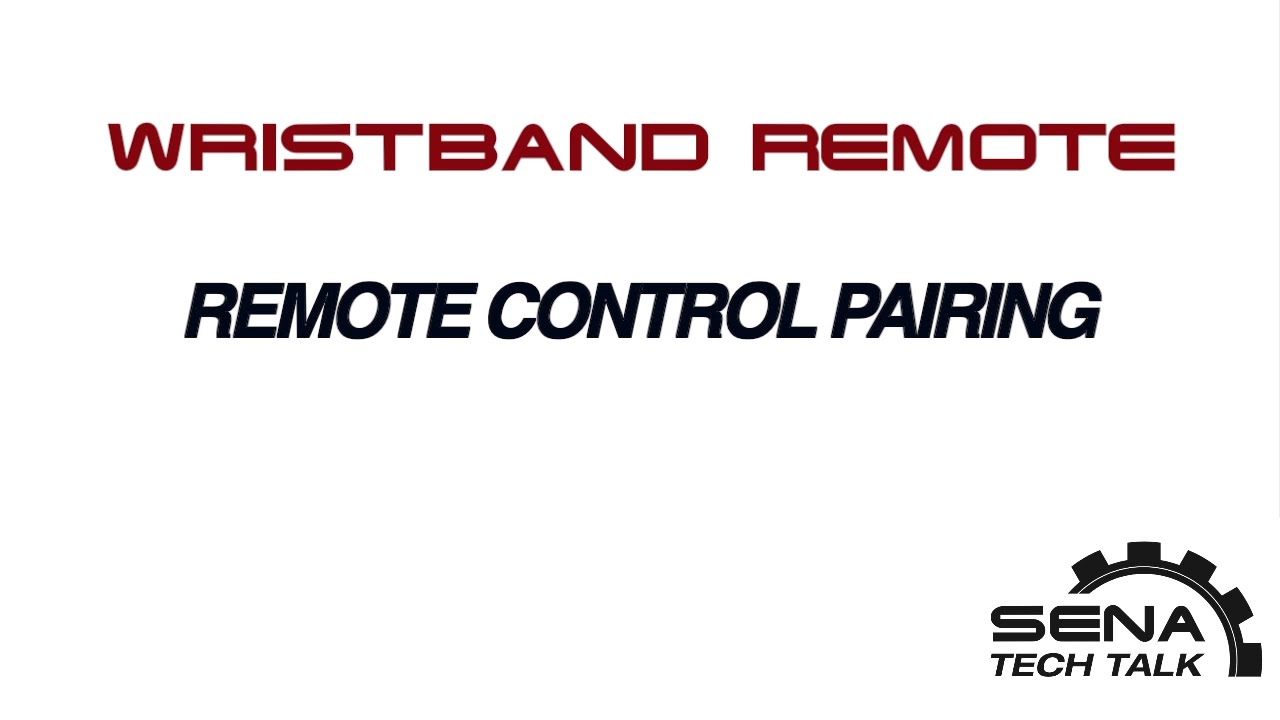 Wristband Remote Pairing