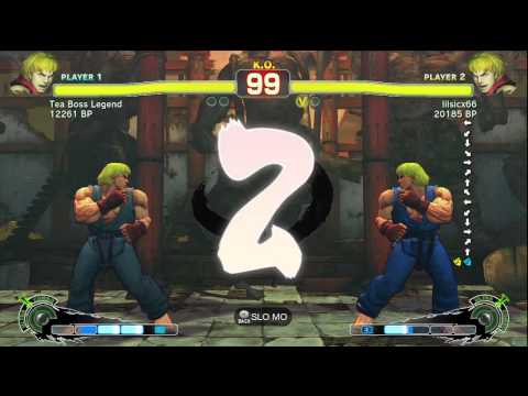 Dr.Chaos [Ken] vs lilsicx66 [Ken] SSF4 Ranked Matches - Xbox Live