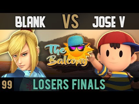 Melee @ the Balcony 99 - Losers Finals ft. blank (ZSS) VS Jose V (Ness)