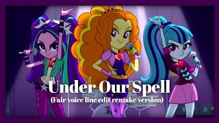 Download lagu The Dazzlings - Under Our Spell (Fair voice line edit remake version) mp3 Download lagu The Dazzlings - Under Our Spell (Fair voice line edit remake version) mp3