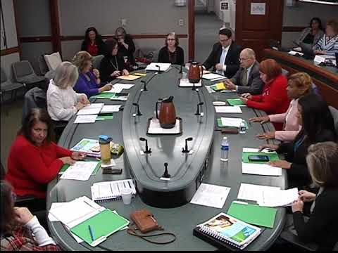 School Board Workshop - Feb. 25, 2020