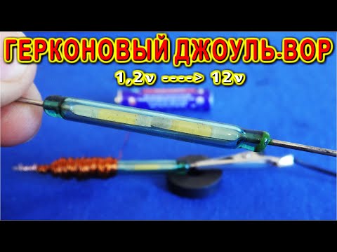 ❤ ФЕНОМЕНАЛЬНЫЙ ДЖОУЛЬ ВОР из ОБЫЧНОГО ГЕРКОНА ?Удивительная Простая Самоделка