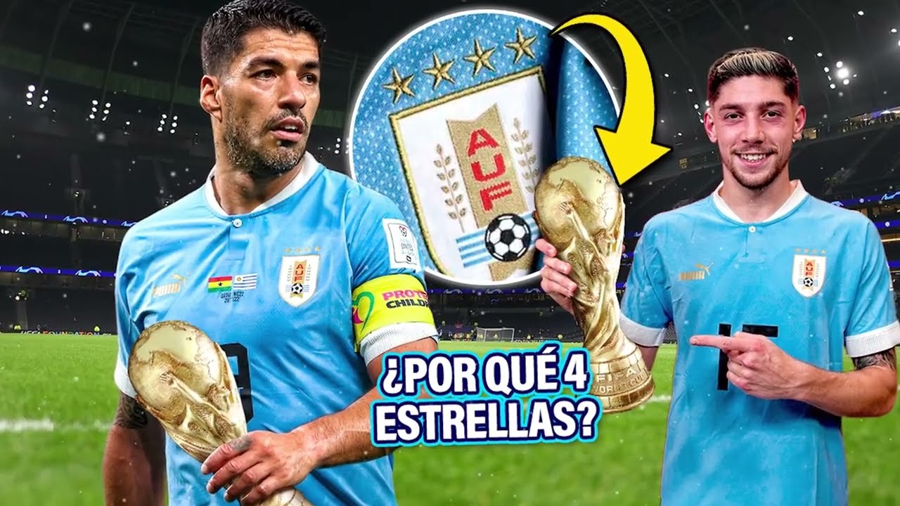 La VERDAD DETRÁS de LOS 4 MUNDIALES que tiene Uruguay ¡Por esto LES RECLAMAN 2 ESTRELLAS!