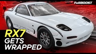 fullBOOST Mazda FD RX7 Project Car - Episode 06 - The RX7 looks fantastic