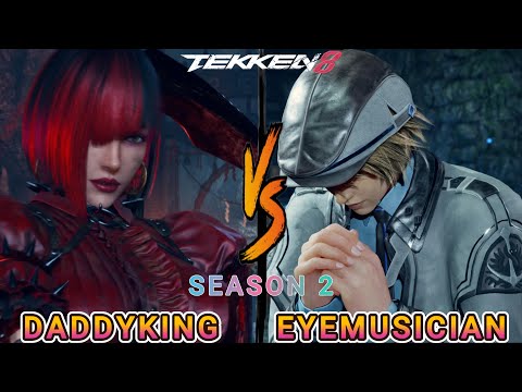Daddyking (Anna) vs EyeMusician (Leo) – Tekken 8 High-Level Set