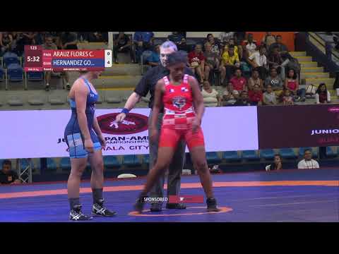 Round 3 WW - 59 kg: C. ARAUZ FLORES (PAN) v. S. HERNANDEZ GO (GUA)