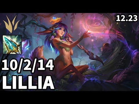Lillia Jungle vs Ekko - EUW Master | Patch 12.23