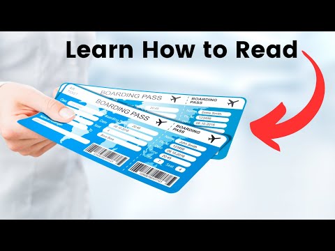How to Read an Airline Boarding Pass