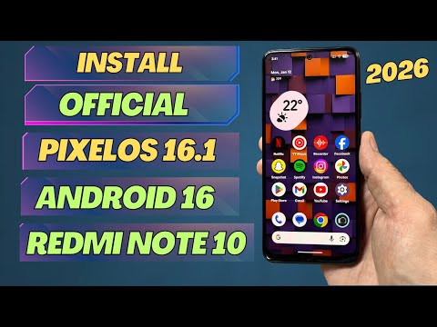 Install PixelOS 16.1 Android 16 ON Redmi Note 10