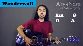 Download lagu Chord Gampang (Wonderwall - Oasis) by Arya Nara (Tutorial Gitar) Untuk Pemula mp3