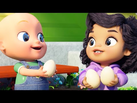 La Gallina Turuleca y Más Canciones Infantiles de👶🏼🌈 DIBUJOS ANIMADOS | El Reino Infantil