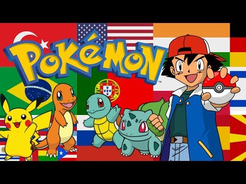 Pokémon Opening - multiple languages