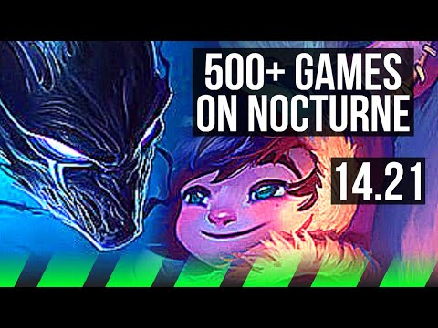 NOCTURNE vs NUNU & WILLUMP (JGL) | 4/0/4, 500+ games | EUW Diamond | 14.21