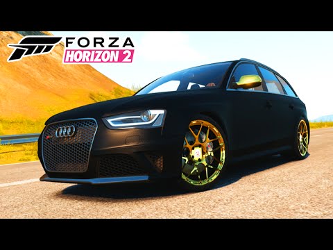 Forza Horizon 2: AUDI RS 4 AVANT muito OSTENTAÇÃO!!! #61