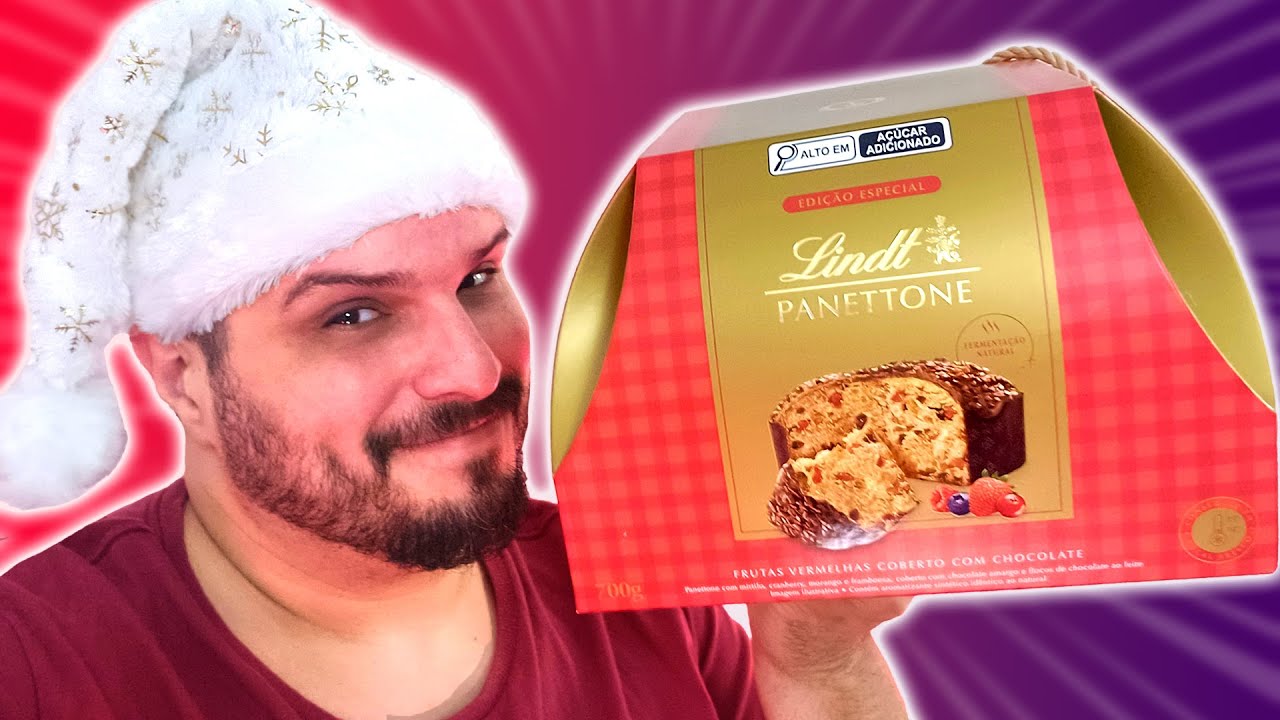 LINDT RED BERRY PANETTONE IS GOOD AND I CAN TRY IT