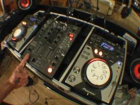 How to do a spin back on a CDJ turntable video 2