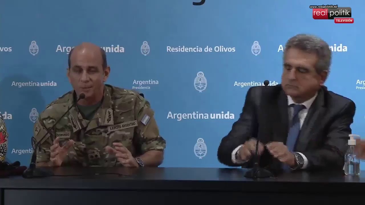 Agustín Rossi se reunió con el Estado Mayor Conjunto de las Fuerzas Armadas