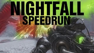 Nightfall Extinction Speedrun World Record [43:52] - Call of Duty Ghosts Gameplay Onslaught