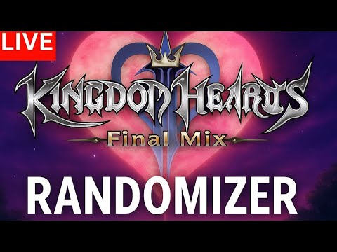 Kingdom Hearts 2 Final Mix Randomizer | Live Gameplay (No Commentary) | Variety Stream Part 2