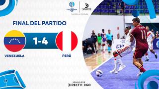 ¡#PERÚ SE SUBIÓ AL PODIO DE FUTSAL POR PRIMERA VEZ EN SU HISTORIA! | Venezuela 1–4 Perú | Resumen