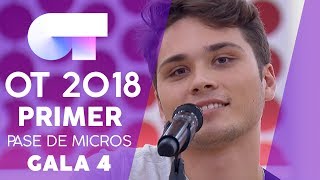"GIVE ME LOVE" - DAMION | Primer pase de micros Gala 4 | OT 2018