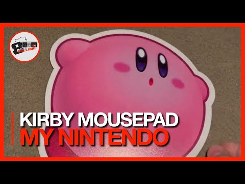 Kirby's Return to Dream Land Deluxe Mousepad - My Nintendo Store Unboxing