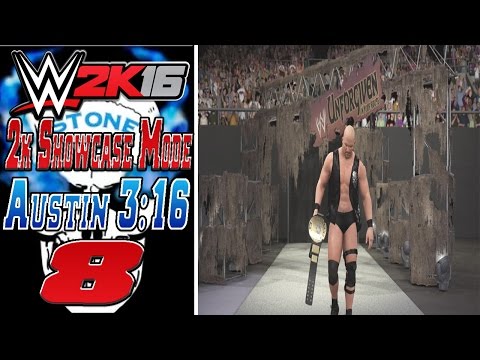 WWE 2K16 - 2K Showcase - Austin 3:16 #8