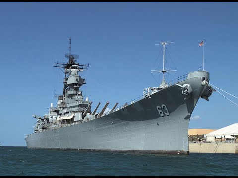 USS  Missouri (BB-63). Iowa-class battleship