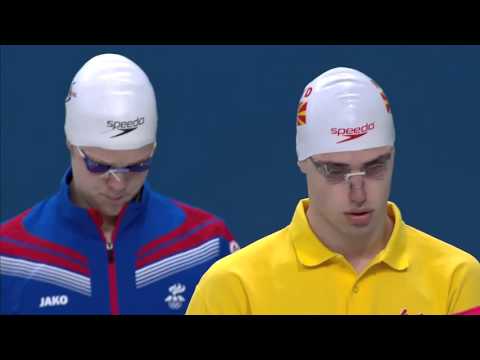 Ljupcho Angelovski  DAY 14 50 Backstroke   Nacional Record    Baku 2015 European Games