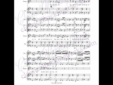 Vado a morir (Bm) - Francesco Araja - Sheet music