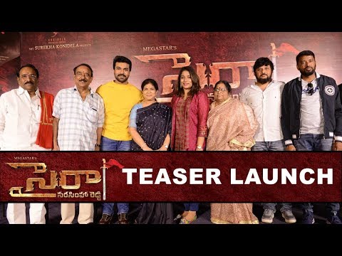 Syeraa Narasimha Reddy Teaser Launch Event 