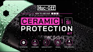 Keramická ochranná sada na lak motocyklů a jízdních kol MUC OFF CERAMIC PROTECTION KIT 