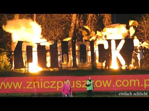 Oprawy kibiców: MKS Znicz Pruszków - OKS Start Otwock (30.10.2010)