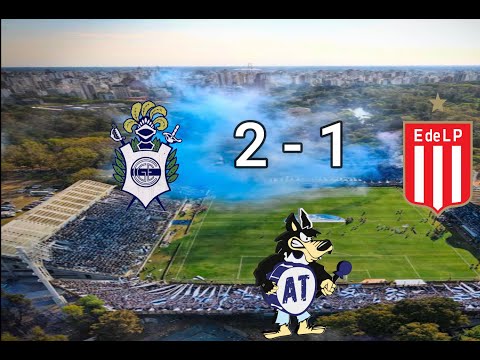 GIMNASIA 2 ESTUDIANTES 1 // Fiesta tripera en el bosque 🌳🌳💙🤍